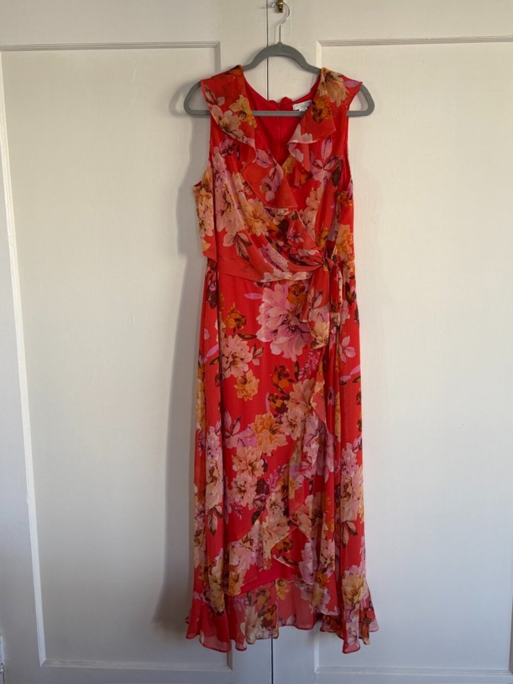 Fun & Flouncy High-Low Maxi Dress